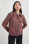 Women Cheyenne Jacket Crimson Mini Check | Rails Jackets & Coats