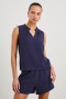 Women Christy Top Admiral Blue | Rails Tops
