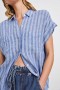 Women Cito Shirt Lake View Stripe | Rails Tops