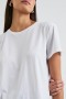 Women Classic Crew Neck T-shirt White | Rails Tees & Tanks