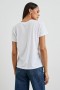 Women Classic Crew Neck T-shirt White | Rails Tees & Tanks