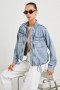 Women Collins Jacket Faded Indigo | Rails Jackets & Coats