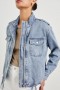 Women Collins Jacket Faded Indigo | Rails Jackets & Coats