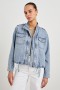 Women Collins Jacket Faded Indigo | Rails Jackets & Coats