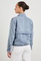 Women Collins Jacket Faded Indigo | Rails Jackets & Coats