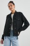 Women Collins Jacket Gauze Black | Rails Jackets & Coats
