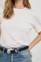 Women Cotton Cashmere T-shirt White | Rails Tops