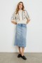 Women Del Rey Skirt Original Blue | Rails Skirts