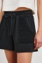 Women Eddie Short Black | Rails Pants & Shorts