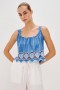 Women Esperanza Top French Blue | Rails Tops