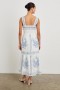 Women Fawn Dress White Blue Embroidery | Rails Dresses & Rompers