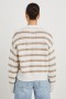 Women Geneva Cardigan Ivory Oat Stripe | Rails Sweaters