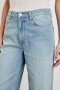 Women Getty Crop Wide Leg Harbor Blanket Stitch | Rails Denim