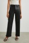 Women Getty Wide Leg Coated Noir | Rails Denim