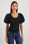 Women Hallie Top Black | Rails Tops