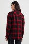 Women Hunter Shirt Diffused Cardinal Black | Rails Tops