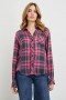 Women Hunter Shirt Dusty Mauve Evergreen | Rails Tops