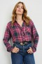 Women Hunter Shirt Dusty Mauve Evergreen | Rails Tops
