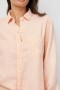 Women Ingrid Raw Hem Shirt Peach Acid Wash | Rails Tops