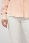 Women Ingrid Raw Hem Shirt Peach Acid Wash | Rails Tops