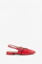 Women Intentionally Blank Pearl Ballet Flat Cherry | Rails