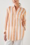 Women Jaylin Shirt Ortona Stripe | Rails Tops