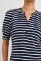 Women Jewel Top Navy Ivory Stripe | Rails Tops