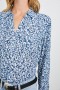 Women Josephine Shirt Blue Mixed Cheetah | Rails Tops