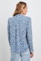 Women Josephine Shirt Blue Mixed Cheetah | Rails Tops
