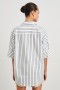 Women Juda Top Chalk Slate Stripe | Rails Tops