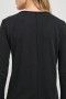 Women Long Sleeve Crew Neck T-shirt Black | Rails Tops