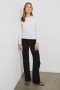 Women Long Sleeve Crew Neck T-shirt White | Rails Tops