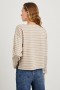 Women Macy Top Heather Beige Stripe | Rails Tops