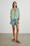 Women Mariah Top Green Texture Floral | Rails Tops