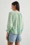 Women Mariah Top Green Texture Floral | Rails Tops