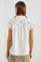 Women Marlene Top White Denim | Rails Tops