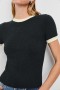 Women Meredith Top Black Ivory | Rails Tops