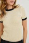 Women Meredith Top Ivory Black | Rails Tops