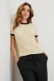 Women Meredith Top Ivory Black | Rails Tops
