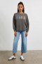 Women Rails Signature Sweatshirt Vintage Black | Sweaters