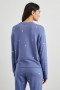 Women Ramona Sweatshirt Pink Periwinkle Hearts Embroidery | Rails Sleepwear & Lounge