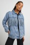 Women Rodeo Jacket Embossed Indigo | Rails Jackets & Coats
