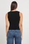 Women Rosa Vest Black | Rails Tops
