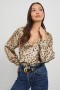 Women Sandra Top Champagne Leopard | Rails Tops