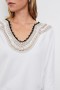 Women Sava Sweatshirt Ivory With Crochet | Rails Tops