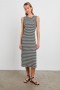 Women The Tank Dress Black Birch Stripe | Rails Dresses & Rompers