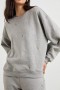 Women The Varsity Sweatshirt Champagne Embroidery | Rails Sweaters