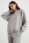 Women The Varsity Sweatshirt Champagne Embroidery | Rails Sweaters