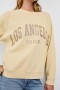 Women The Varsity Sweatshirt Los Angeles Gold Glitter | Rails Sweaters