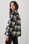 Women Tripp Shirt Jacket Oyster Black | Rails Jackets & Coats